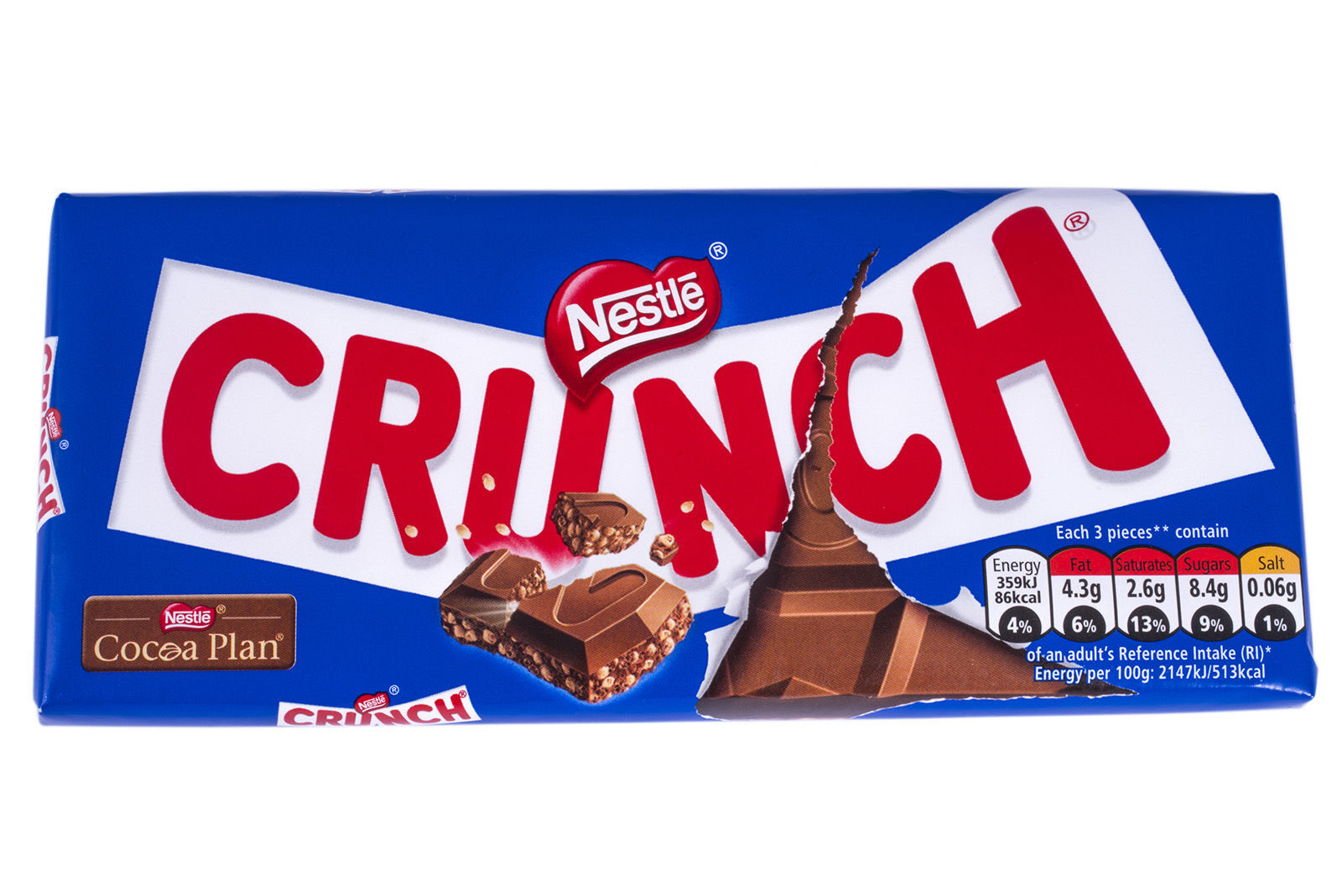 19. Nestle Crunch